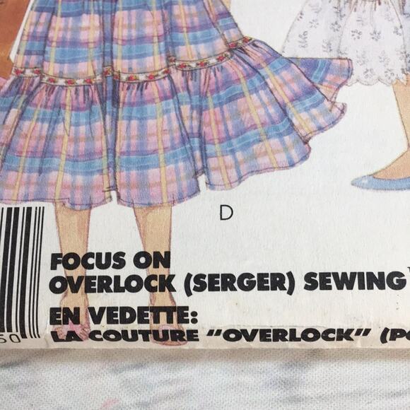 Vintage 1987 McCall's Sewing‎ Pattern 3079 Boho Petticoats & Skirts Size X-Small - Picture 6 of 15